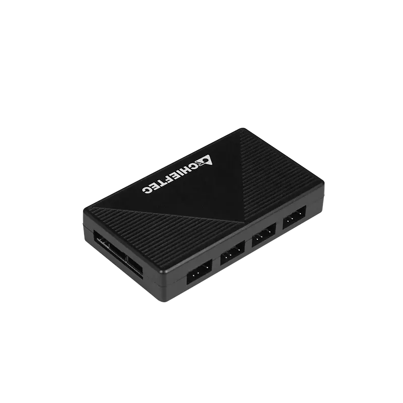 Компьютерный корпус Chieftec GA-01B-TG-OP, Midi-Tower, Без блока питания, Чёрный