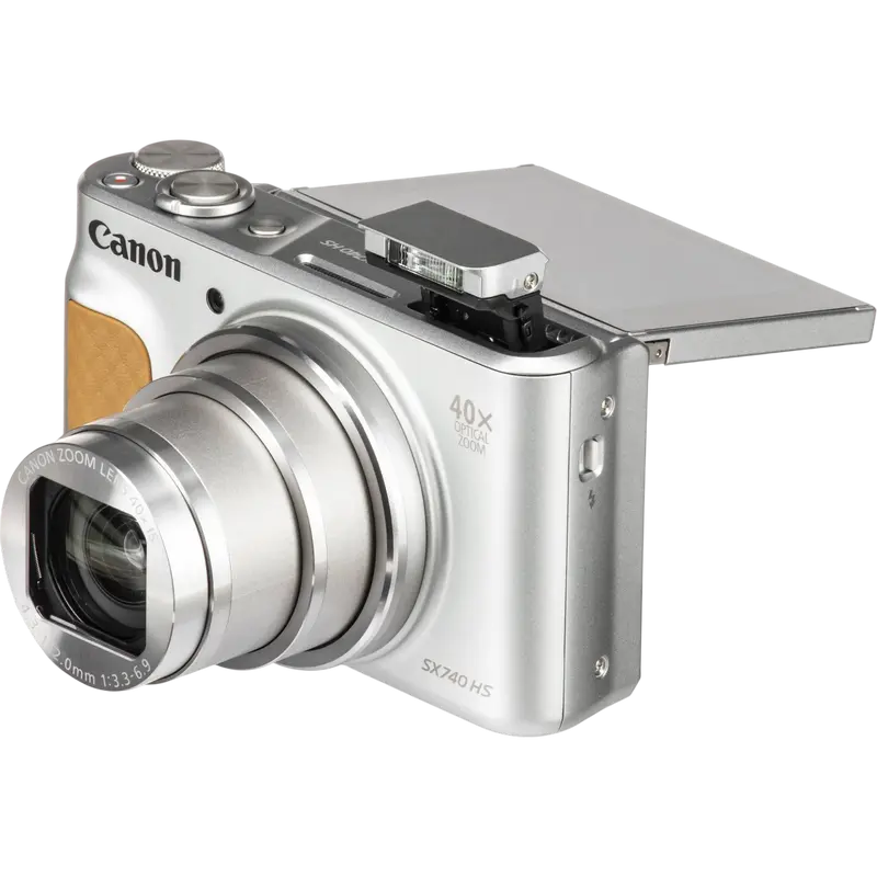 Aparat Foto Compact Canon PowerShot SX740 HS Lite Edition, Argint