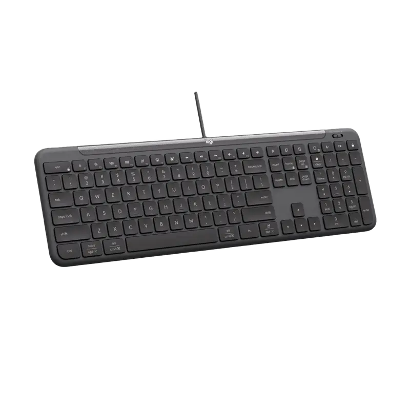 Set Tastatură + Mouse Logitech Signature Slim MK620, Cu fir, Negru