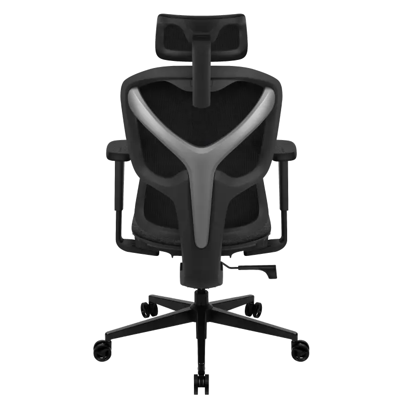 Scaun de birou ThunderX3 YTC Loft, Textil, Gri inchis