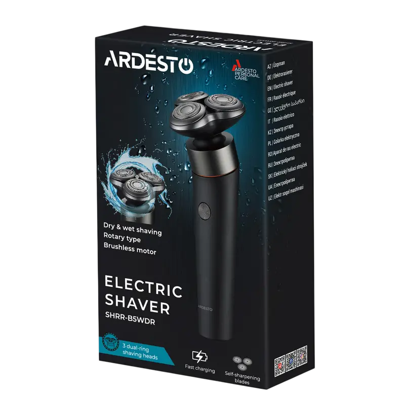 Aparat de ras electric Ardesto SHRR-B5WDR, Negru