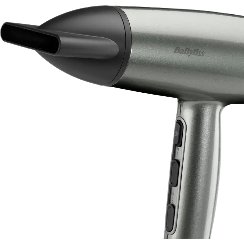 Uscător de păr BaByliss D581E, 2100W, Gri