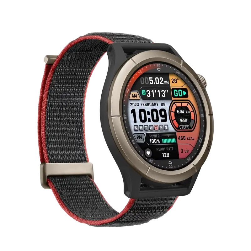 Ceasuri Sportive/Antrenament Xiaomi Amazfit Cheetah Pro, 22mm, Negru