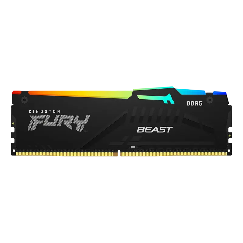 Memorie RAM Kingston FURY Beast RGB, DDR5 SDRAM, 6000 MHz, 8GB, KF560C36BBEA-8