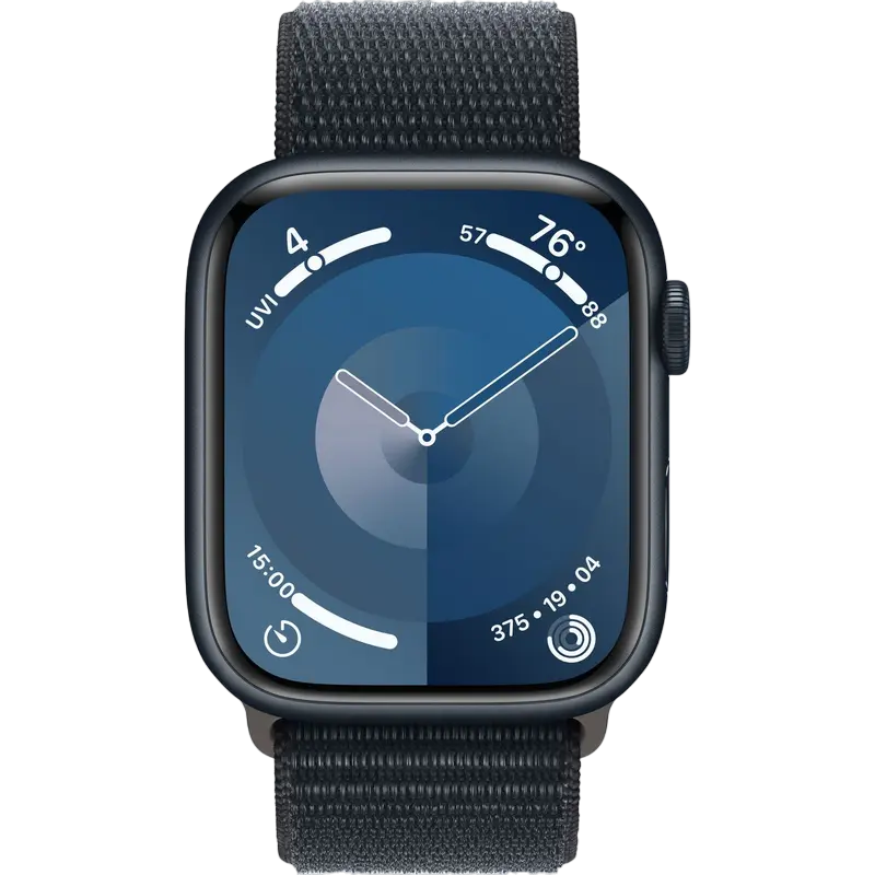 Ceasuri inteligente Apple Watch Series 9 GPS, 45mm, Midnight