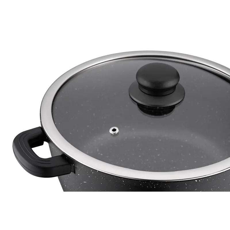 Кастрюля Ardesto AR2426GE, 6,4л, 28см, Чёрный