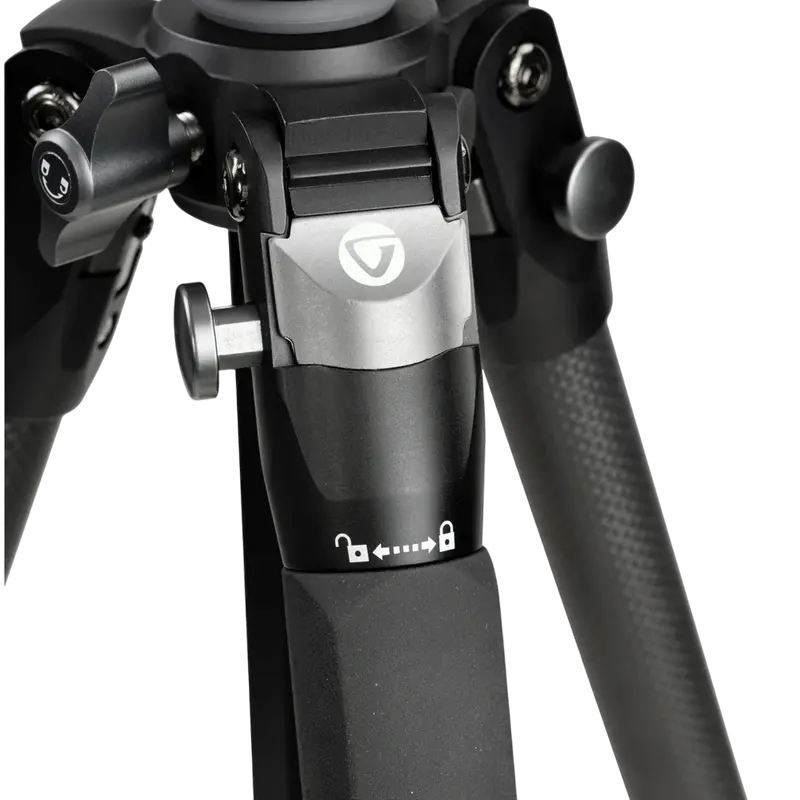 Tripied Video Vanguard VEO3 263CO, Сap video panoramic cu 2 căi, Negru