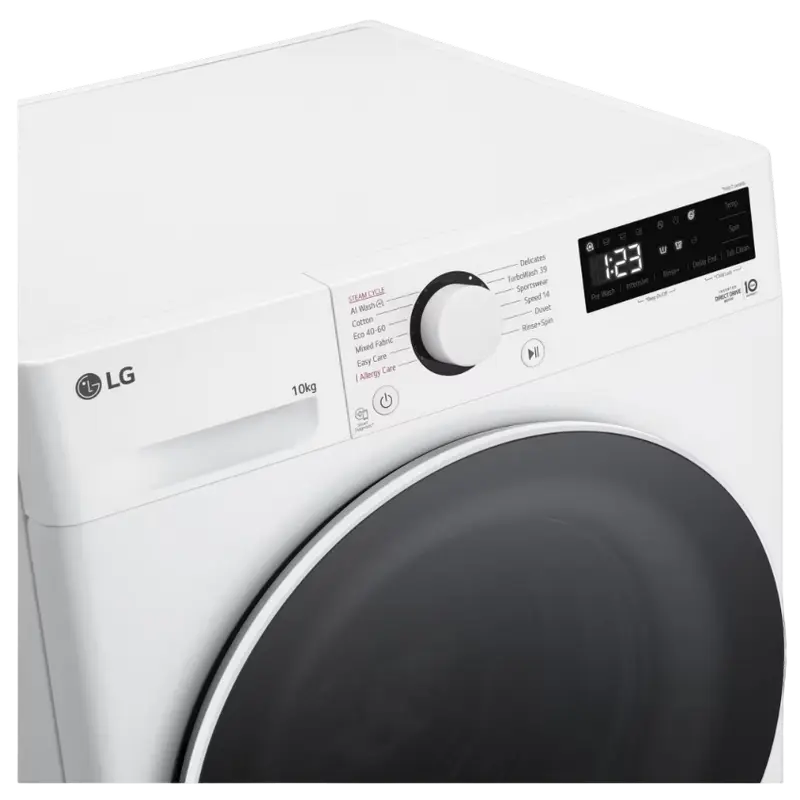 Mașină de spălat LG F4WR510S0W, 10kg, Alb