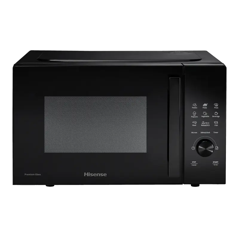 Cuptor cu microunde Hisense H23MOBSD1H, Negru