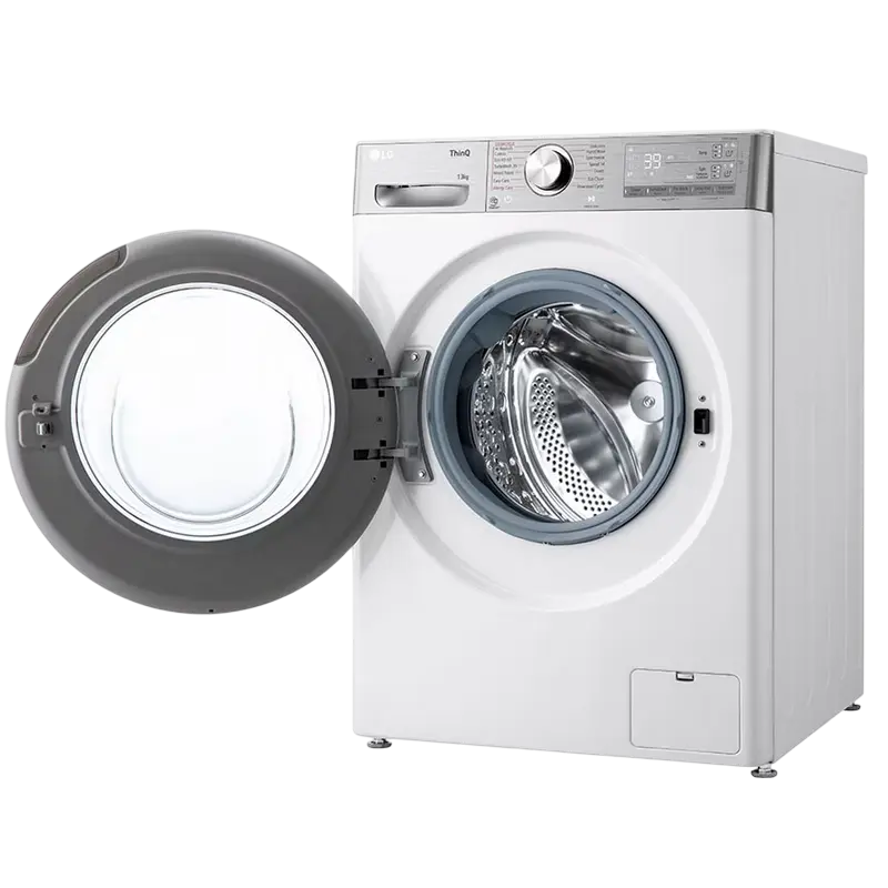 Mașină de spălat LG F4WR913P3WA, 13kg, Alb