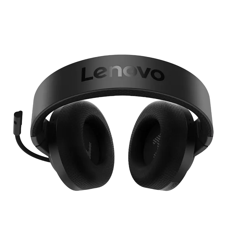 Căști gaming Lenovo Legion H210, Cu fir, Negru
