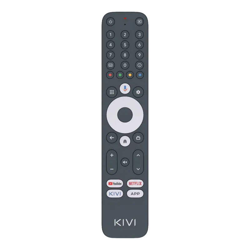 40" LED SMART TV KIVI 40F710QB, 1920x1080 FHD, Google TV, Negru