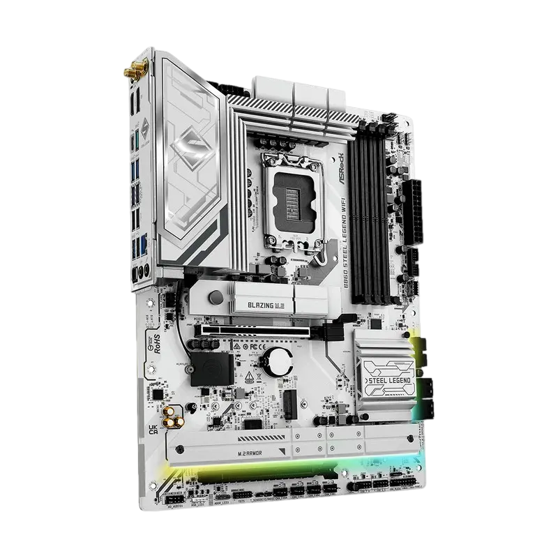Материнская плата ASRock B860 STEEL LEGEND WIFI, LGA1851, Intel B860, ATX