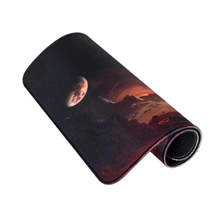 Mouse Pad pentru jocuri Acer Nitro NMP450, Medium, Negru | Roșu