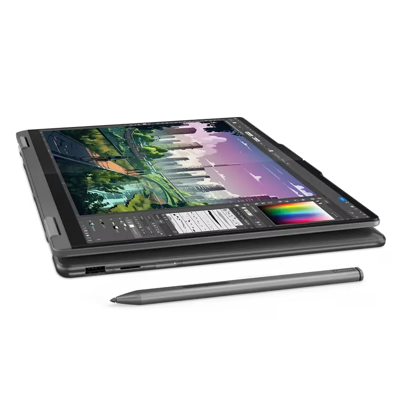 Ноутбук 14" Lenovo Yoga 7 2-in-1 14AHP9, Storm Grey, AMD Ryzen 7 8840HS, 16Гб/1024Гб, Windows 11 Home