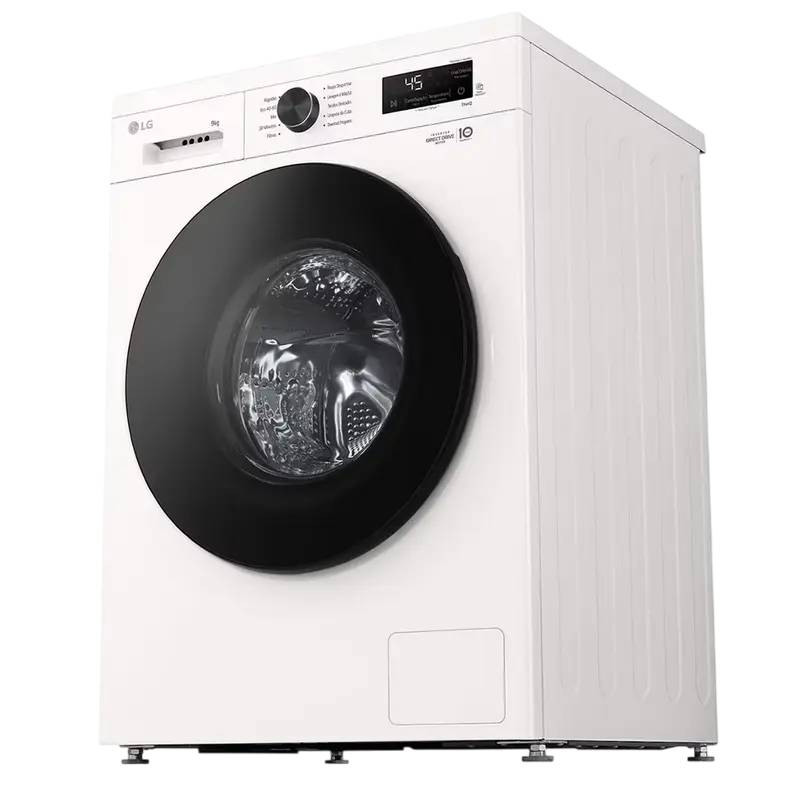 Mașină de spălat LG F4X1009NWB, 9kg, Alb