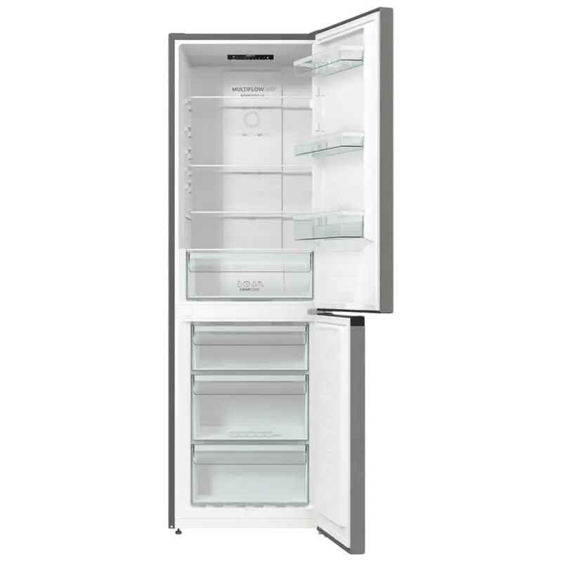 Frigider Gorenje NRK61CS2XL4, Oțel inoxidabil