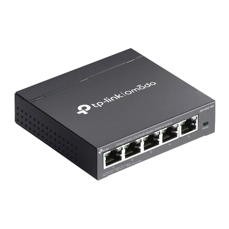 Switch de rețea TP-LINK DS105G-M2, 5x 10/100/1000/2500 Mbps