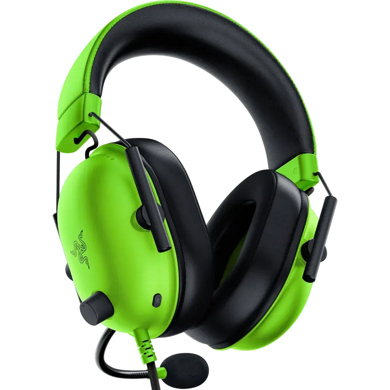 Căști gaming Razer BlackShark V2 X, Cu fir, Verde