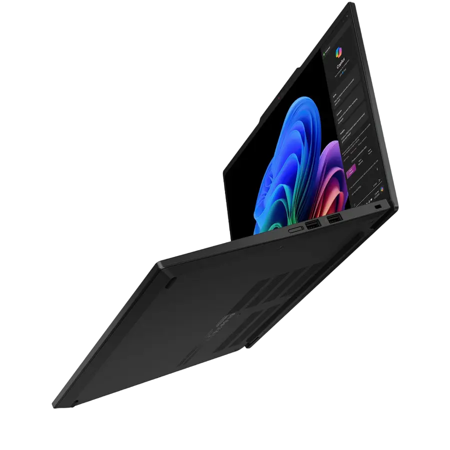 Laptop Business 14" Lenovo ThinkPad T14s Gen 6 (Snapdragon), Negru, Qualcomm Snapdragon X Elite X1E-78-100, 32GB/1024GB, Windows 11 Pro