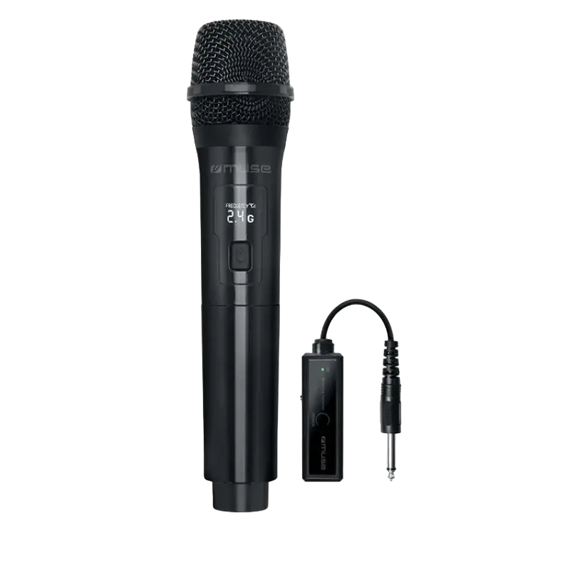 Cumpara  Микрофоны - Microfon Karaoke MUSE MC-30 WI, Fără fir, Neg..