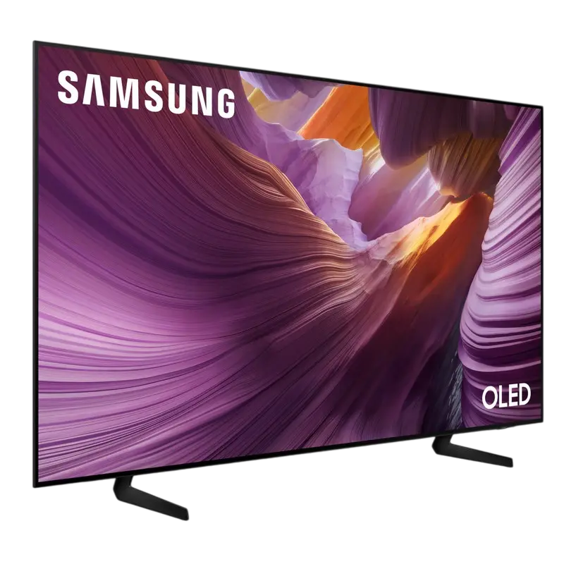 Televizor inteligent OLED de 77", Samsung QE77S85FAEXUA, rezoluție 3840x2160 4K UHD, Tizen, Negru