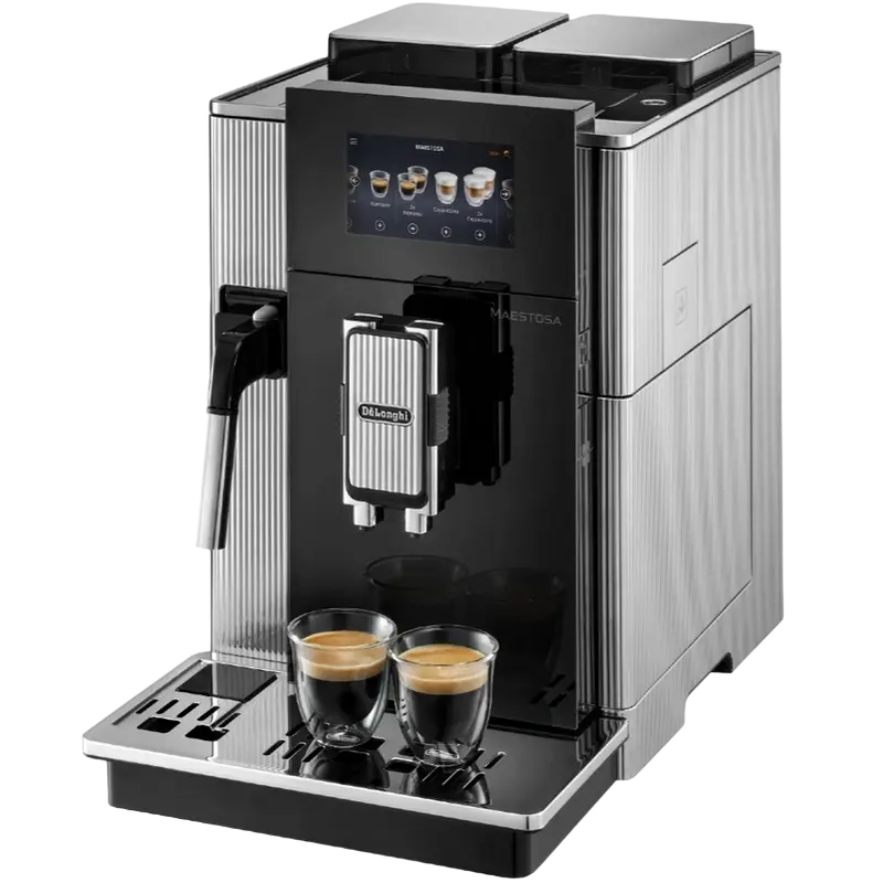 Aparat de cafea DeLonghi EPAM 960.75 GLM, Argintiu | Negru