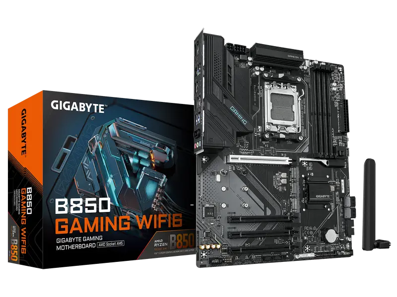Cumpara  Plăci de bază - Placă de bază Gigabyte B850 GAMING WF6, AM5, ..