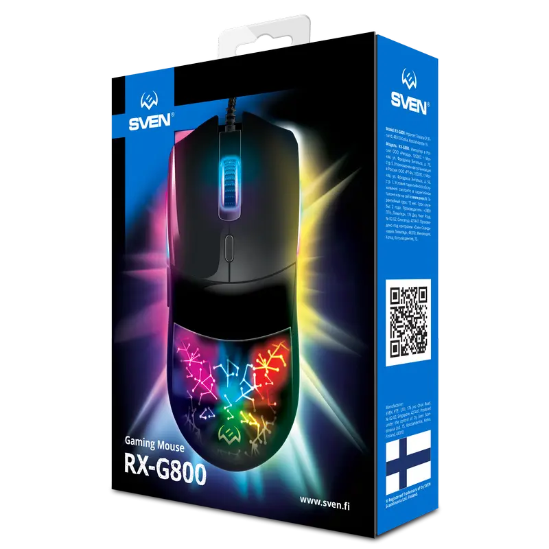 Gaming Mouse SVEN RX-G800, Negru