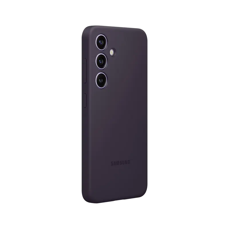 Husa Samsung Silicone Cover Galaxy S24, Violet închis