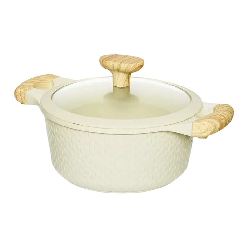 Cratiță RESTO 93801, 2,4L, 20cm, Bej
