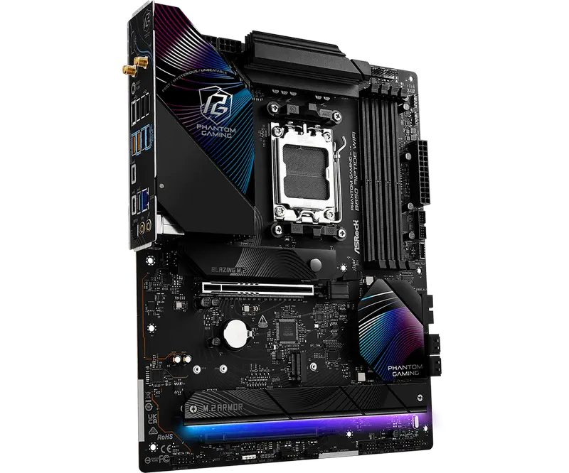 Placă de bază ASRock B850 Riptide WiFi, AM5, AMD B850, ATX