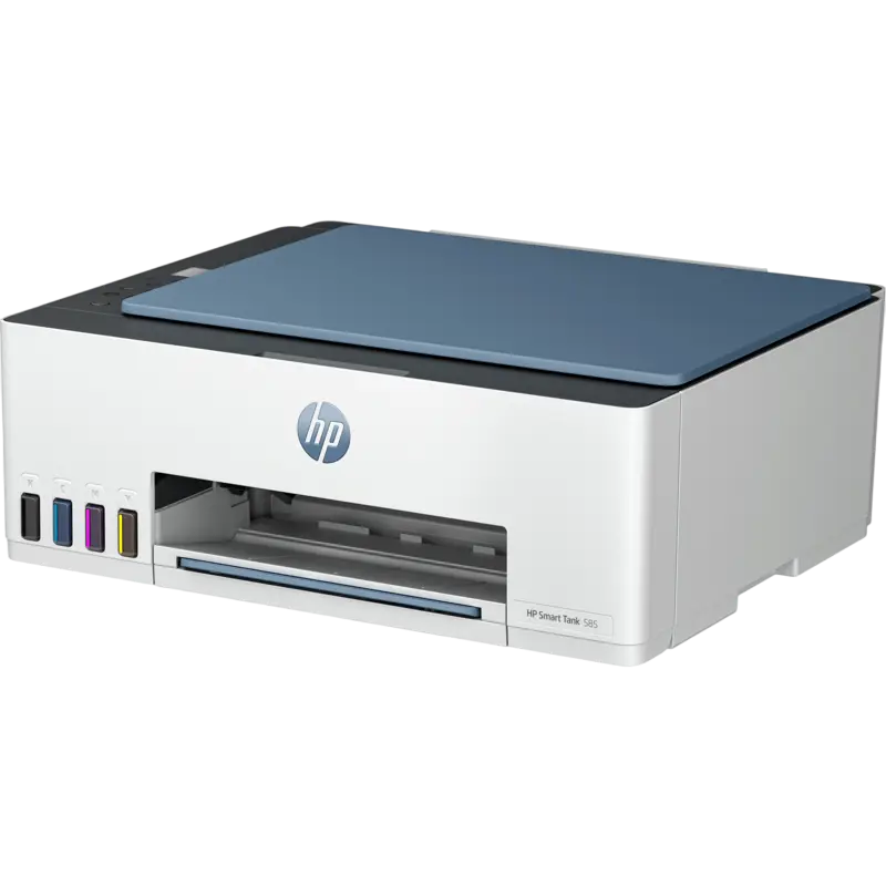 MFP HP Smart Tank 585, Alb | Albastru