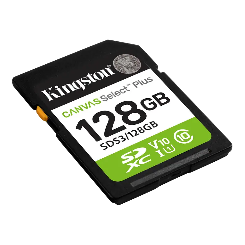 Card de Memorie Kingston Canvas Select Plus, 128GB (SDS3/128GB)