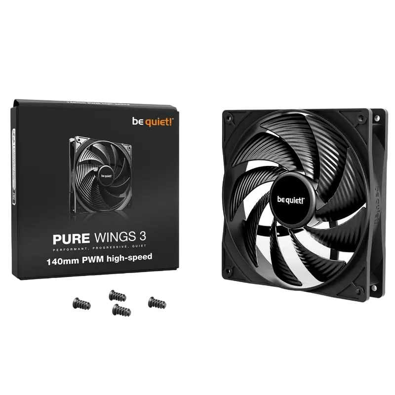 Вентилятор для ПК be quiet! Pure Wings 3 PWM High-speed, 140 мм