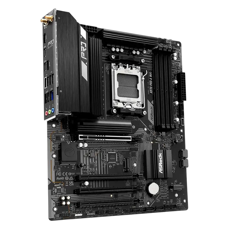 Placă de bază ASRock X870 PRO-A WIFI, AM5, AMD X870, ATX