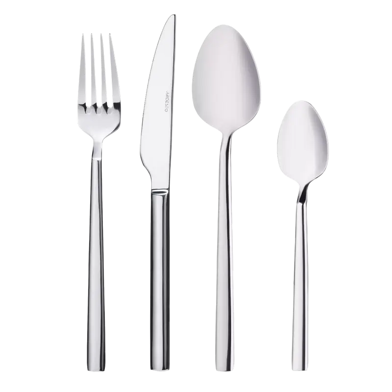 Набор столовых приборов Ardesto AR0724BES, Нержавеющая сталь