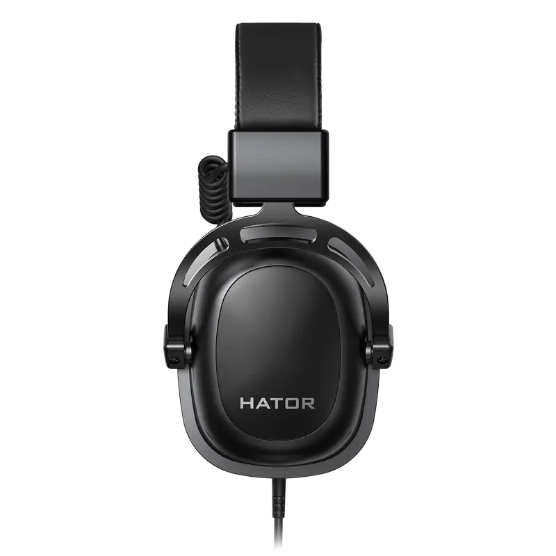 Căști gaming HATOR Hypergang 2, Cu fir, Negru