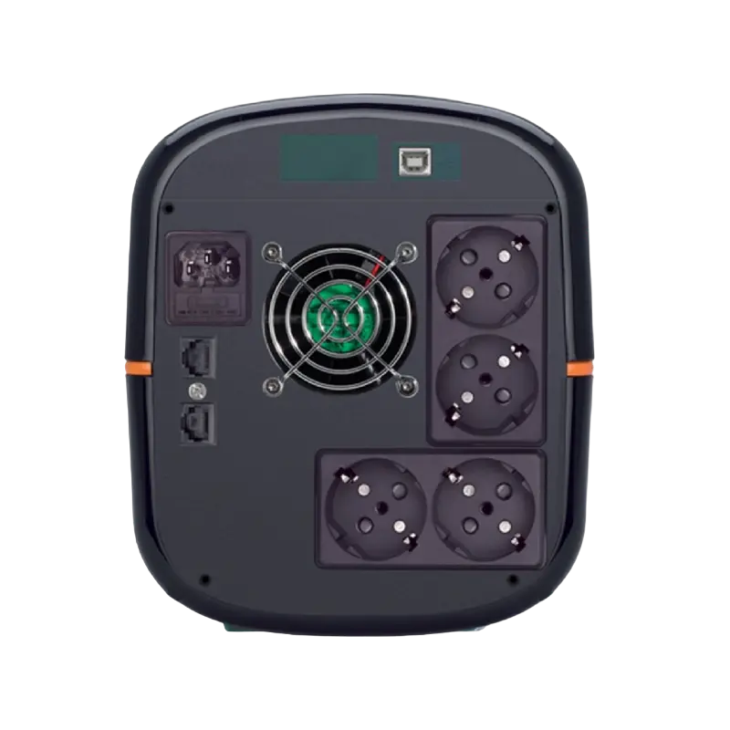 UPS Tuncmatik Digitech Eco 2000VA/1200W Line-interactive, LED Panel, 4x Shuko