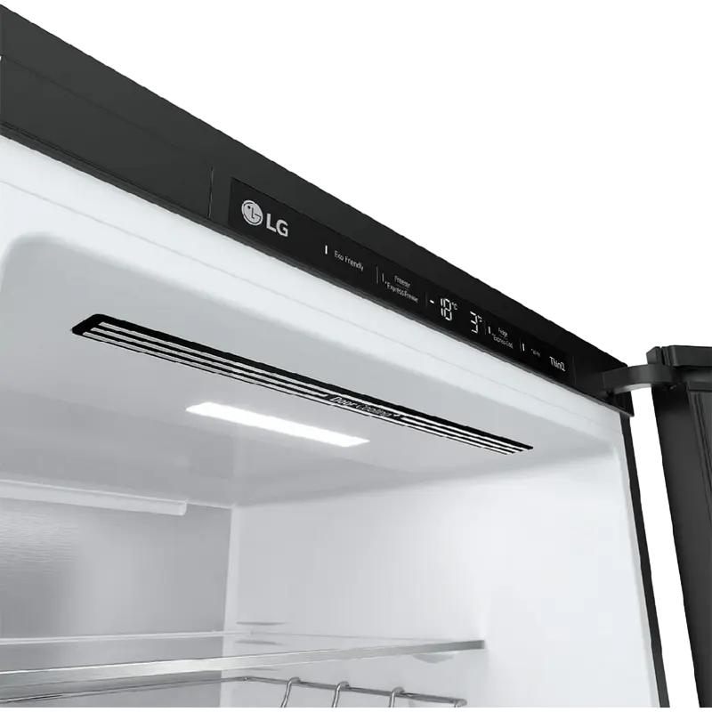 Frigider LG GBB72TW9DQ, DoorCooling+, Alb | Negru