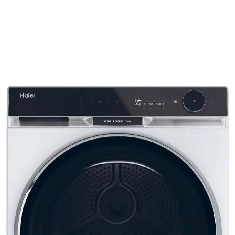 Uscător de rufe Haier HD90-A3Q397U1-S, 9kg, Alb