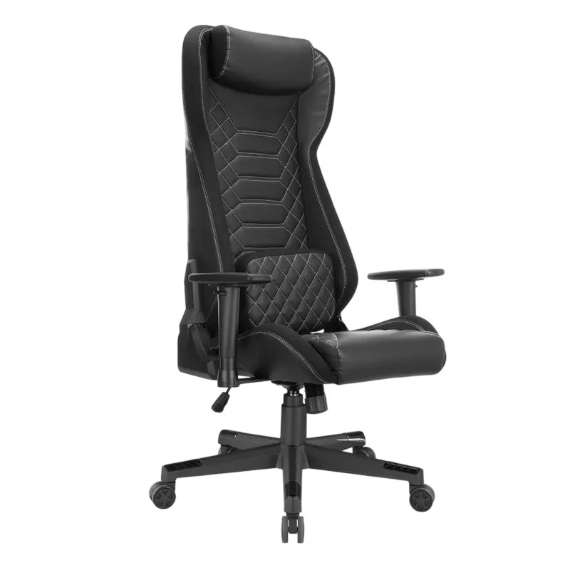 Scaun Gaming Lumi CH09-2, PU Piele, Negru