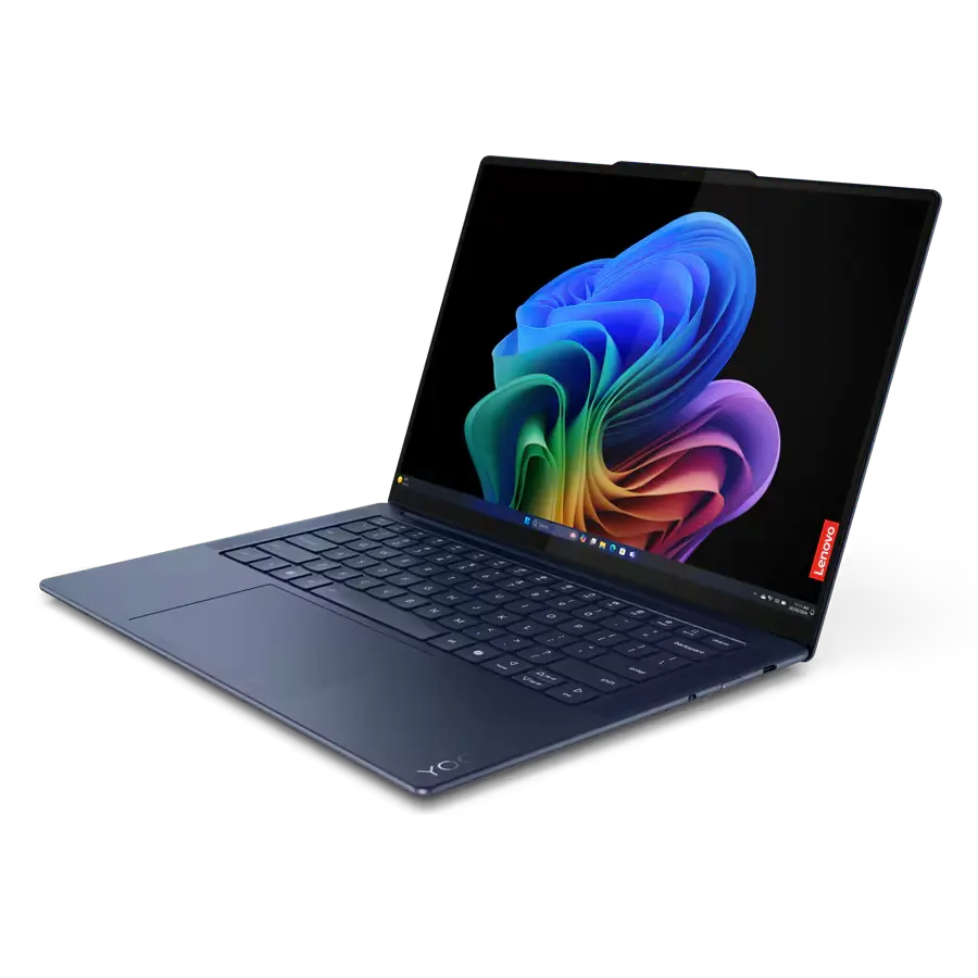 Laptop 14,5" Lenovo Yoga Slim 7 14Q8X9, Cosmic Blue, Qalcomm Snapdragon X Elite X1E-78-100, 32GB/1024GB, Windows 11 Home