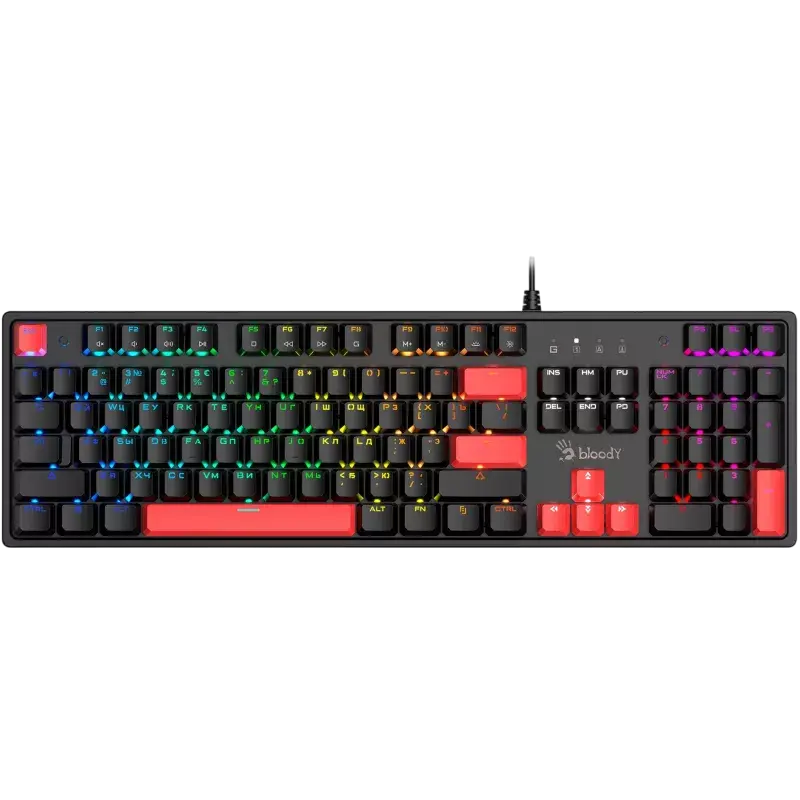 Tastatură Bloody S520N, Cu fir, Fir..