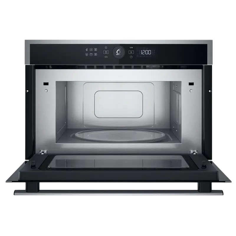 Cuptor cu microunde Whirlpool WMD44MX, Oțel inoxidabil | Negru