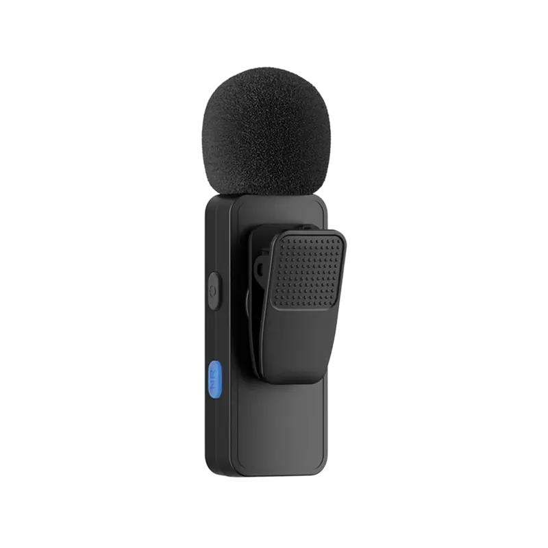 Microphone Wireless Boya BY-V4 + Charging Case (4 mic) 4VU Black (Type C)