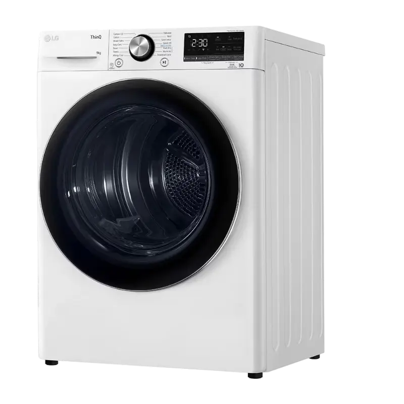 Maşină de uscat LG RH90V9AV2N, 9kg, Alb