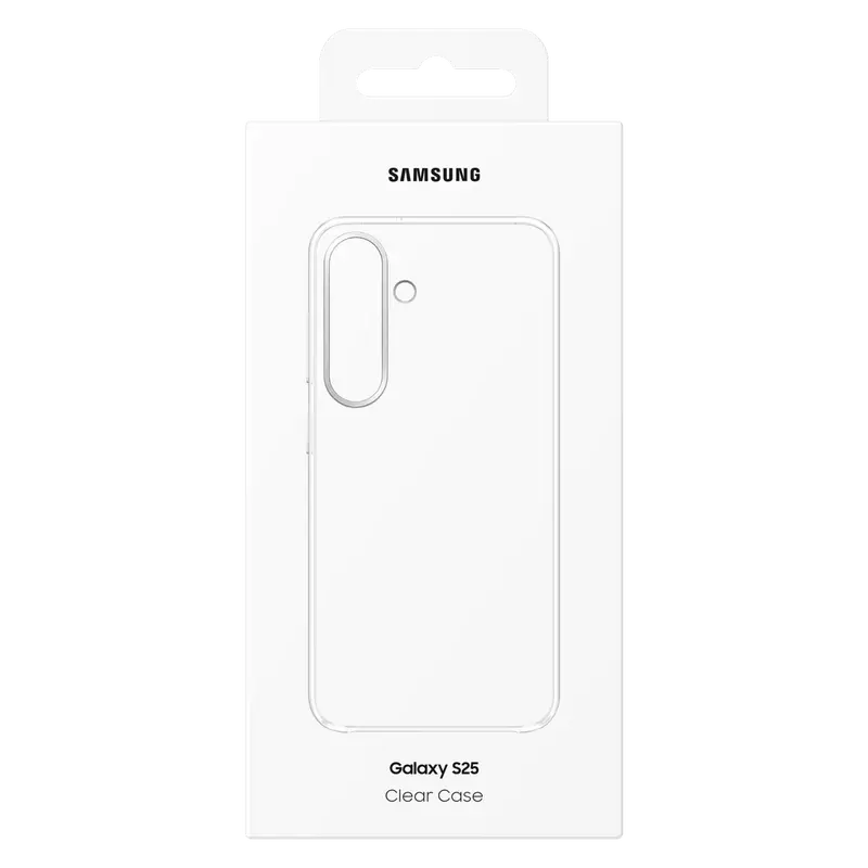 Husa Clear Cover Samsung pentru Galaxy S25, Transparentă
