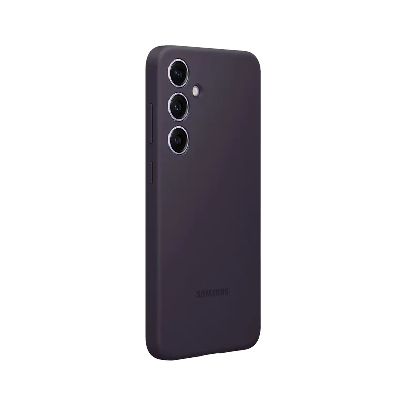 Carcasa Samsung Silicone Cover Galaxy S24+, Violet închis