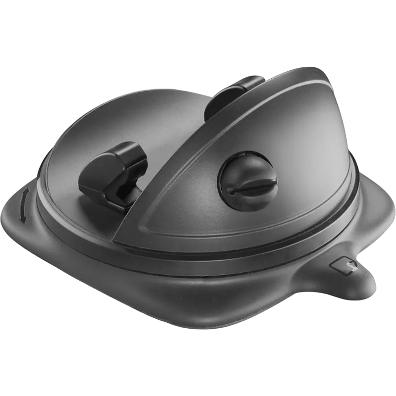 Suport pentru smartphone Cellularline Dash Hub 360, Negru